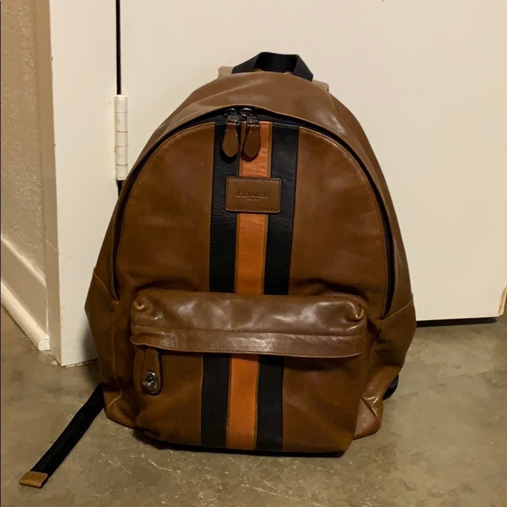 Coach 2018 Men’s Varsity Stripe Backpack